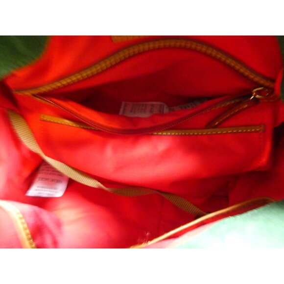 Dooney Bourke Florentine Tan Satchel Bag with Shoulder Strap - Picture 8 of 9